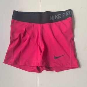Nike Pro 3” shorts (spandex)
